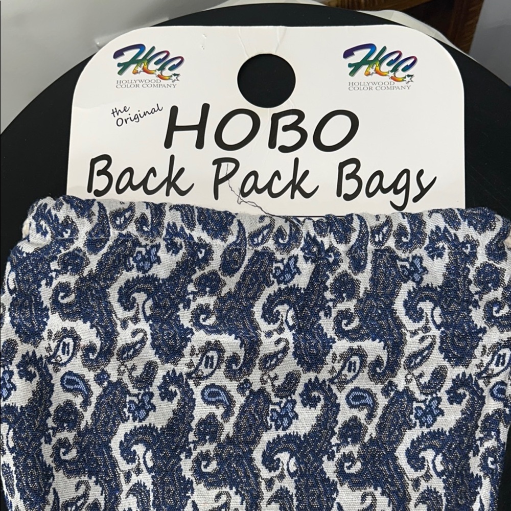 Nautical Blue And White Patterned Backpack - image 4